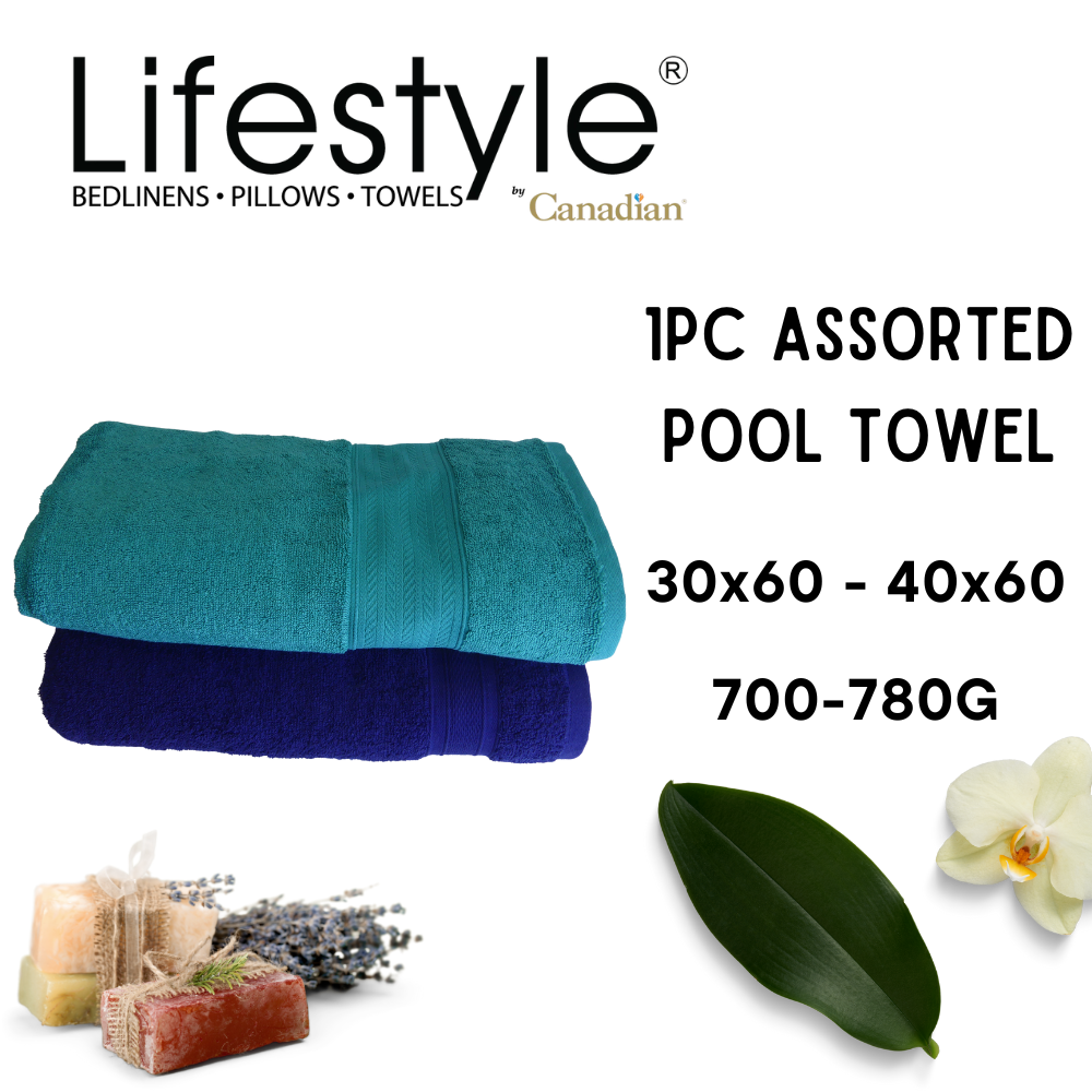 Lifestyle by Canadian T7-Cotton Bath Towels Assorted Colors Lifestyle by Canadian