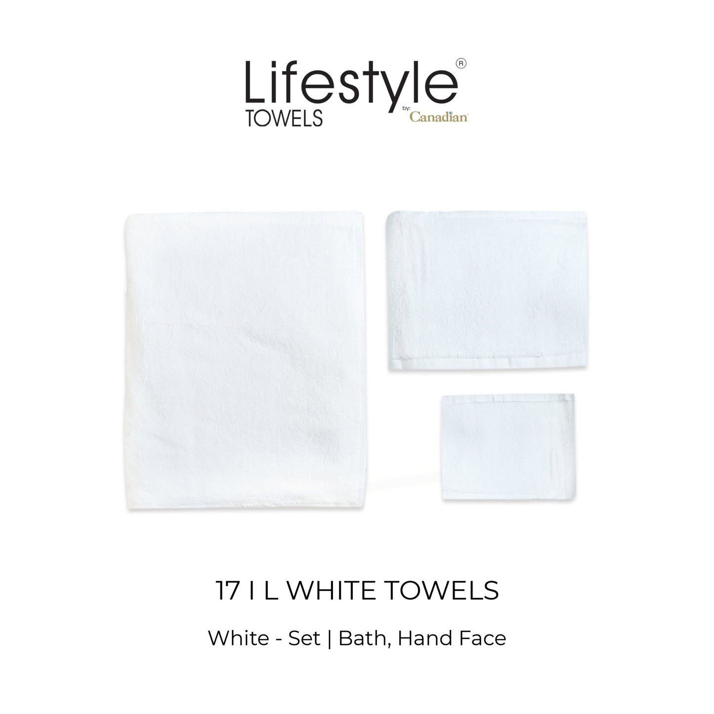 Hotel Premium Towel 17-IL Low pile Thread 100% Cotton Lifestyle by Canadian