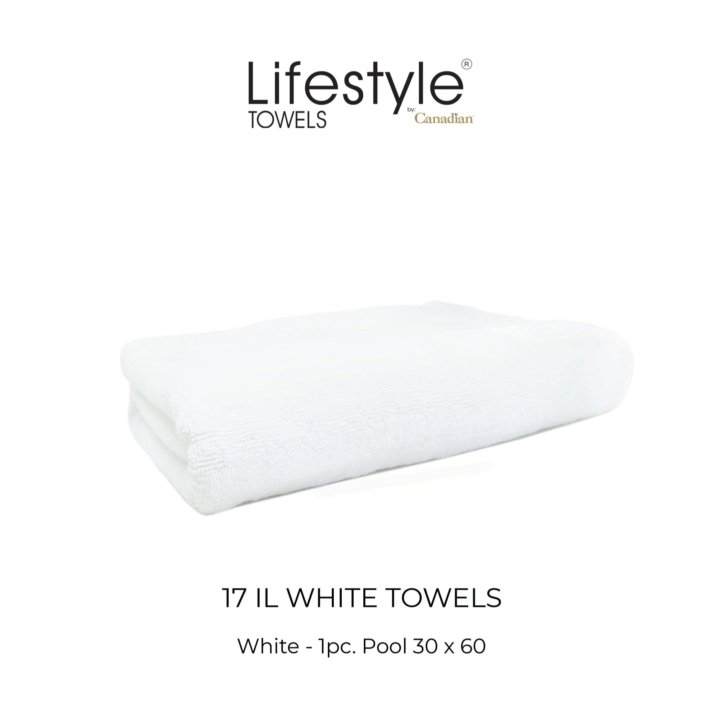 Hotel Premium Towel 17-IL Low pile Thread 100% Cotton Lifestyle by Canadian