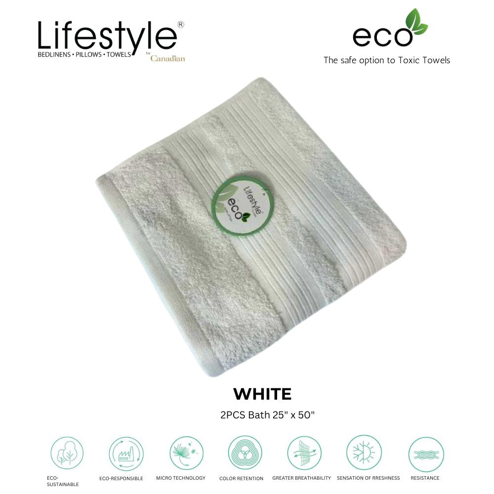 Eco-Friendly Cotton Towel Lifestyle by Canadian #288 Lifestyle by Canadian