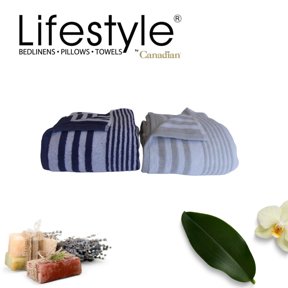 Lifestyle by Canadian T7-Cotton Bath Towels Assorted Colors Lifestyle by Canadian