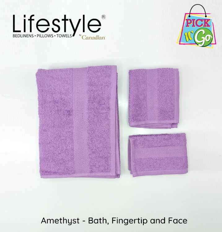 LifestylebyCanadian 69-2 Pick Go Towel (Bath,Figertip,Face) Lifestyle by Canadian