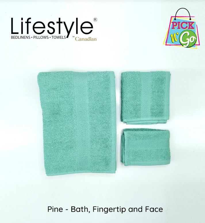 LifestylebyCanadian 69-2 Pick Go Towel (Bath,Figertip,Face) Lifestyle by Canadian