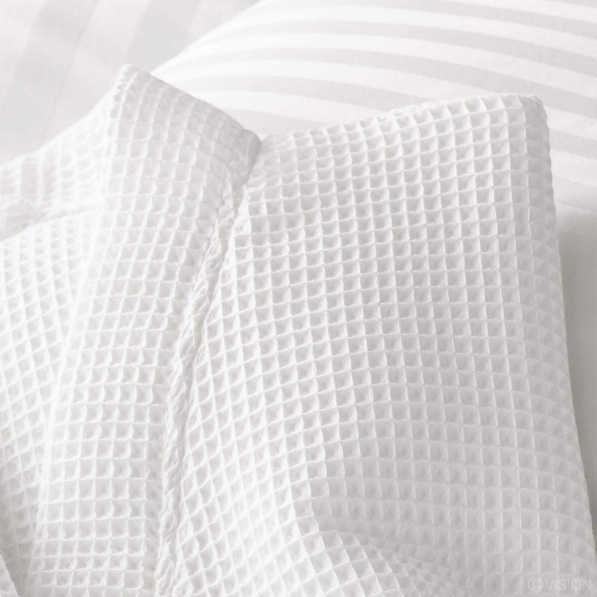 Poly Waffle Bath robe Lifestyle by Canadian