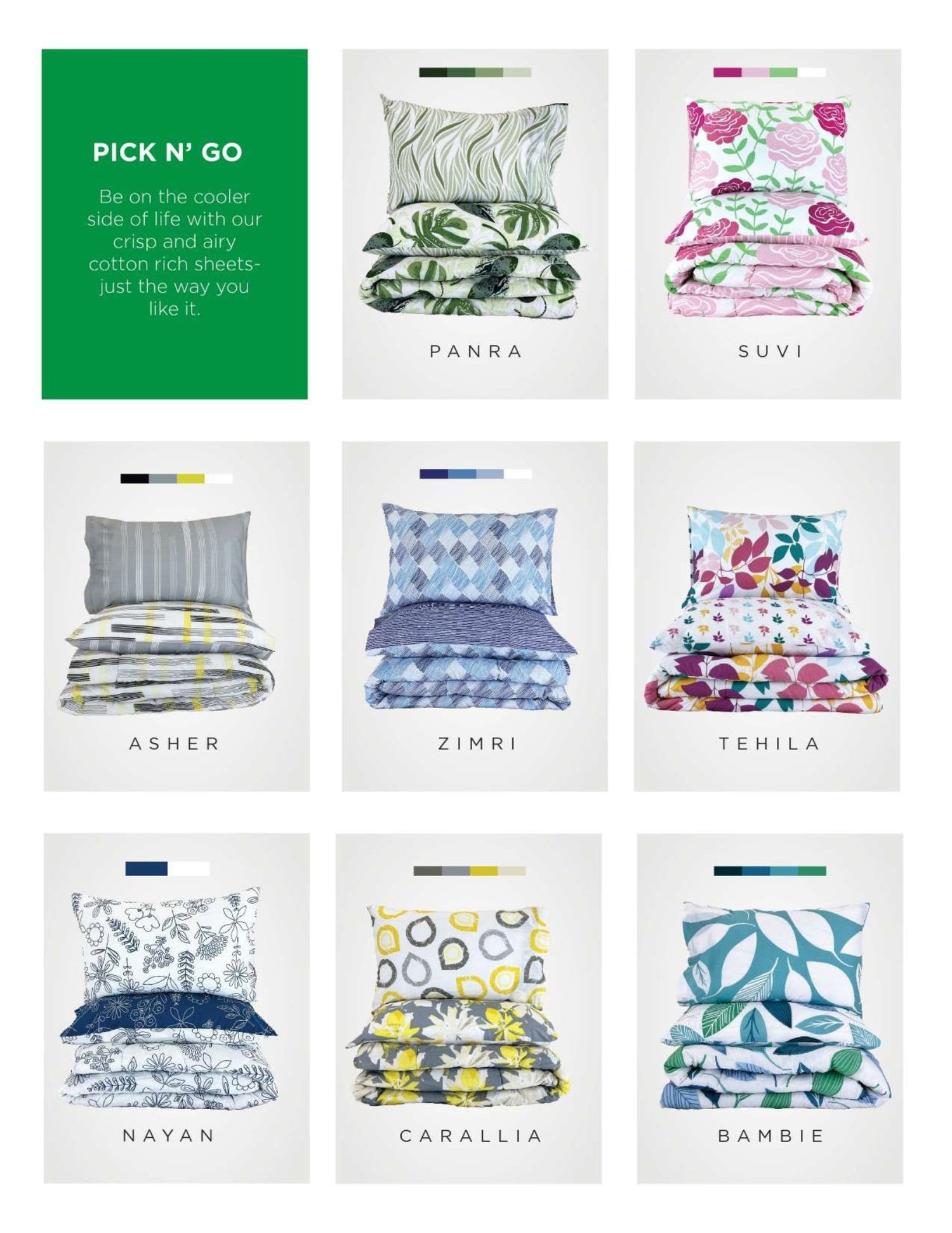 Lifestyle Pick N' Go New Designs