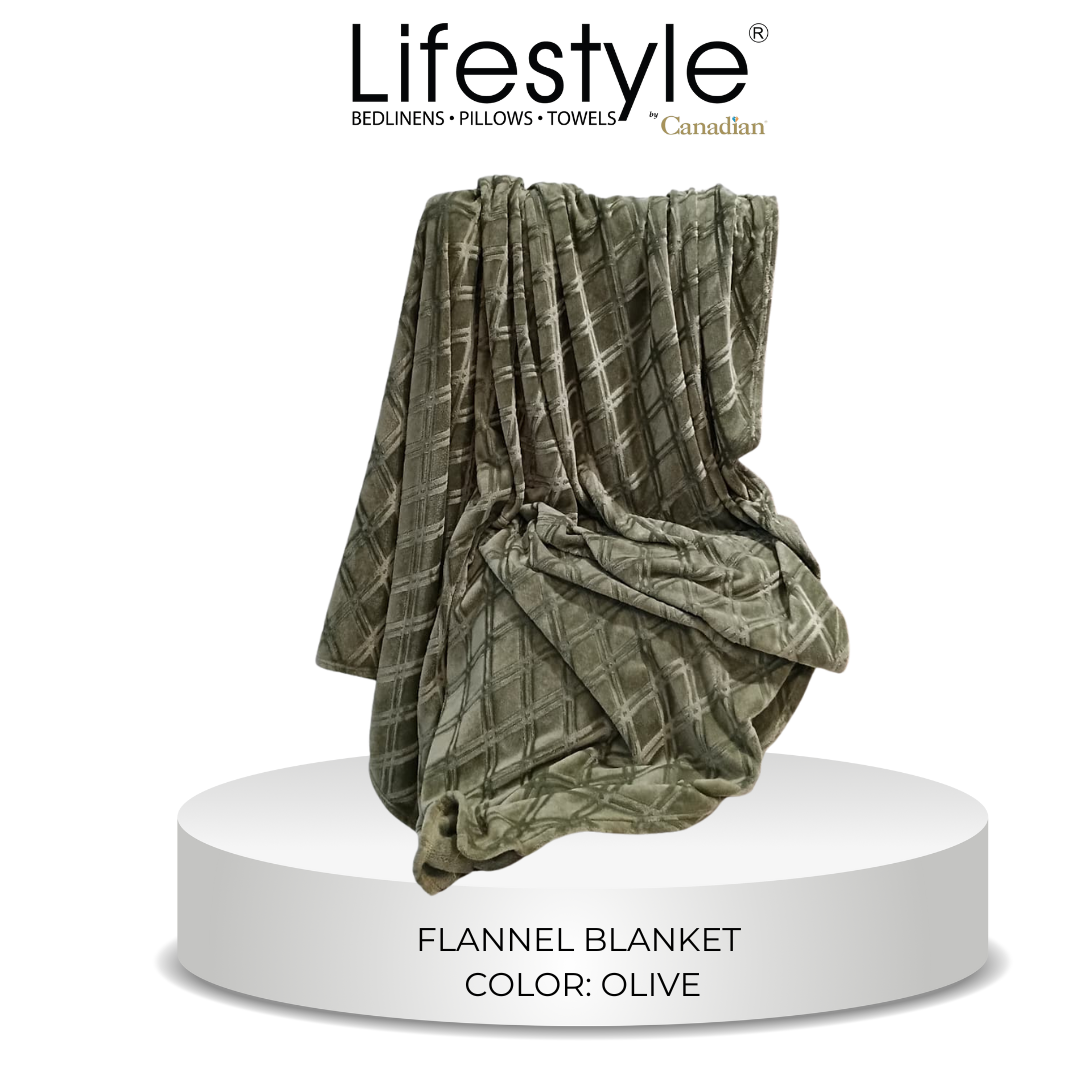 Super Soft Flannel Blanket | Ultra Soft: Flannel I Diamond Lifestyle by Canadian