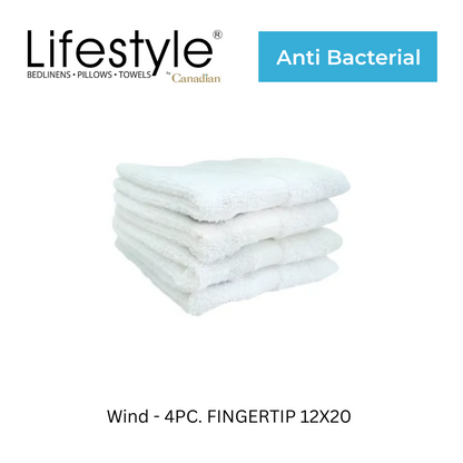 Antibac  100% Cotton Towel Bath I Fingertip I Face  I Lifestyle by Canadian #254