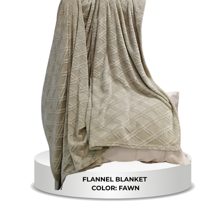 Super Soft Flannel Blanket | Ultra Soft: Flannel I Diamond Lifestyle by Canadian