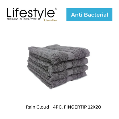 Antibac  100% Cotton Towel Bath I Fingertip I Face  I Lifestyle by Canadian #254