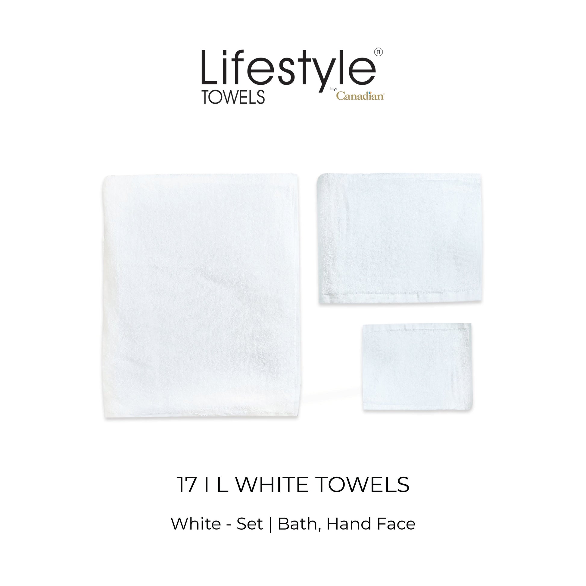 Hotel Premium Towel 17-IL Low pile Thread 100% Cotton Lifestyle by Canadian