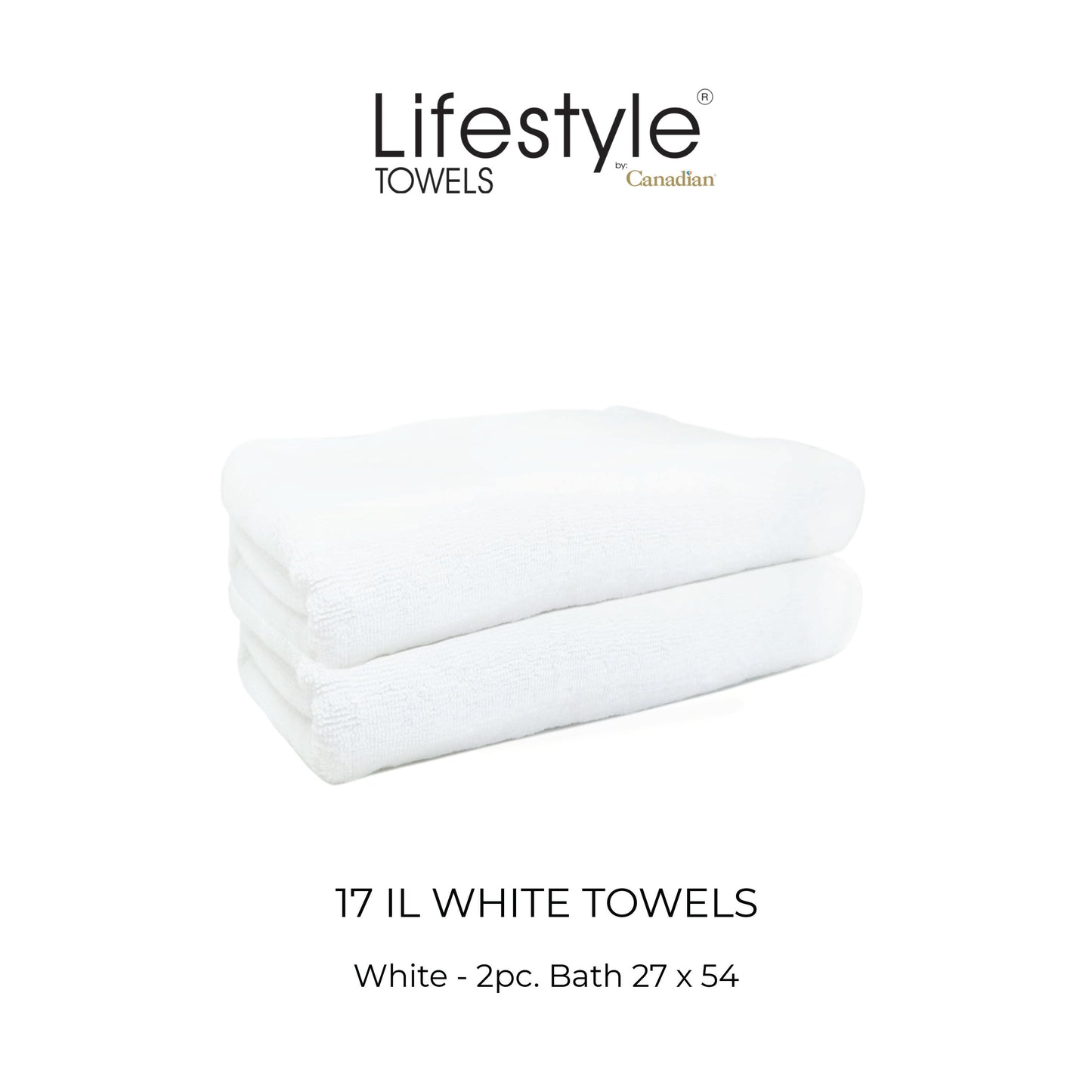 Hotel Premium Towel 17-IL Low pile Thread 100% Cotton Lifestyle by Canadian
