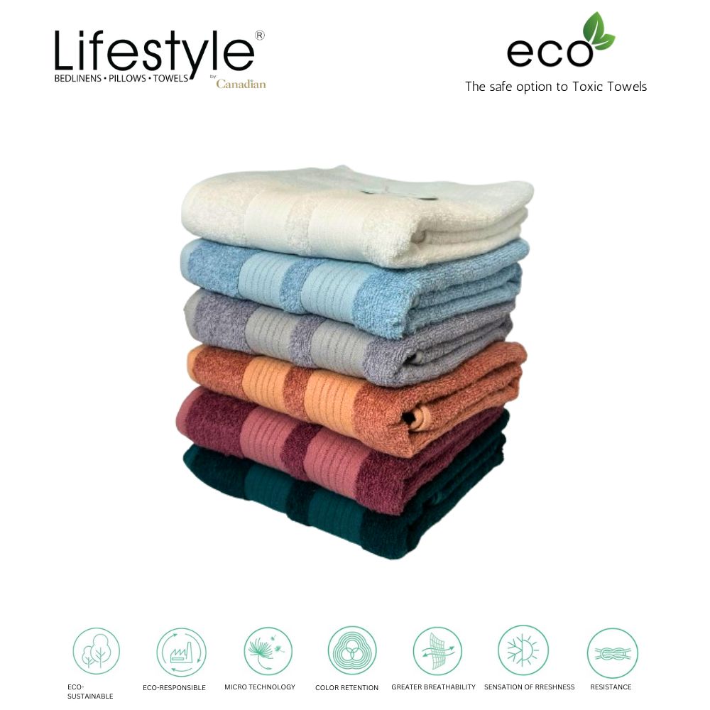 Eco-Friendly Towel Lifestyle by Canadian #288-2 Lifestyle by Canadian