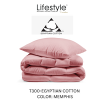 Load image into Gallery viewer, Lifestyle by Canadian T300-EGYPTIAN COTTON BEDSHEET
