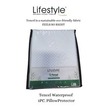 Load image into Gallery viewer, TENCEL 1PC WATERPROOF PILLOW PROTECTOR
