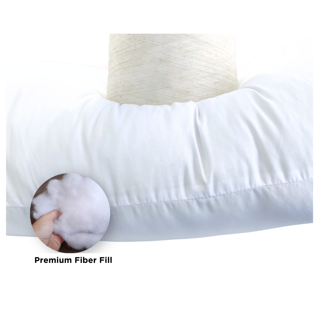 kingfisher pillow white Lifestyle by Canadian