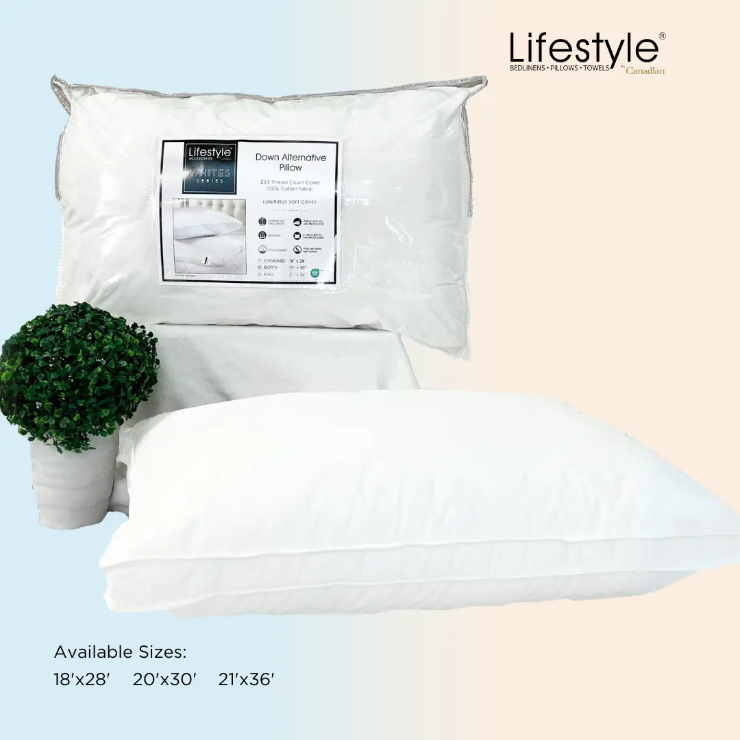 Down Alternative Pillow I Feather Like Pillow Lifestyle by Canadian