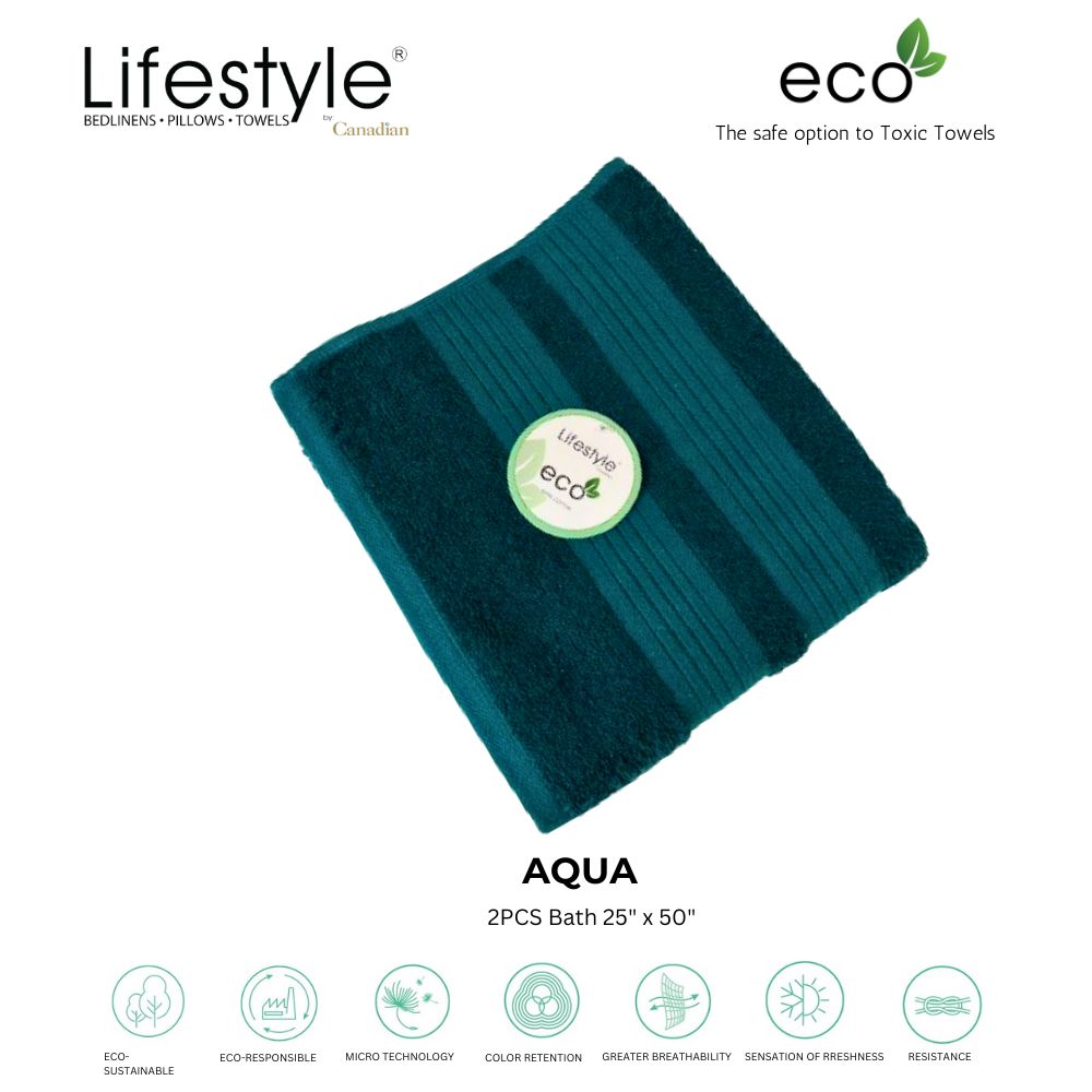 Eco-Friendly Towel Lifestyle by Canadian #288-2 Lifestyle by Canadian