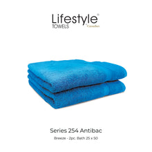 Load image into Gallery viewer, LifestylebyCanadian 254 Antibac Towel (Bath 25x50/Fingertip 12x20/Face 12x12)
