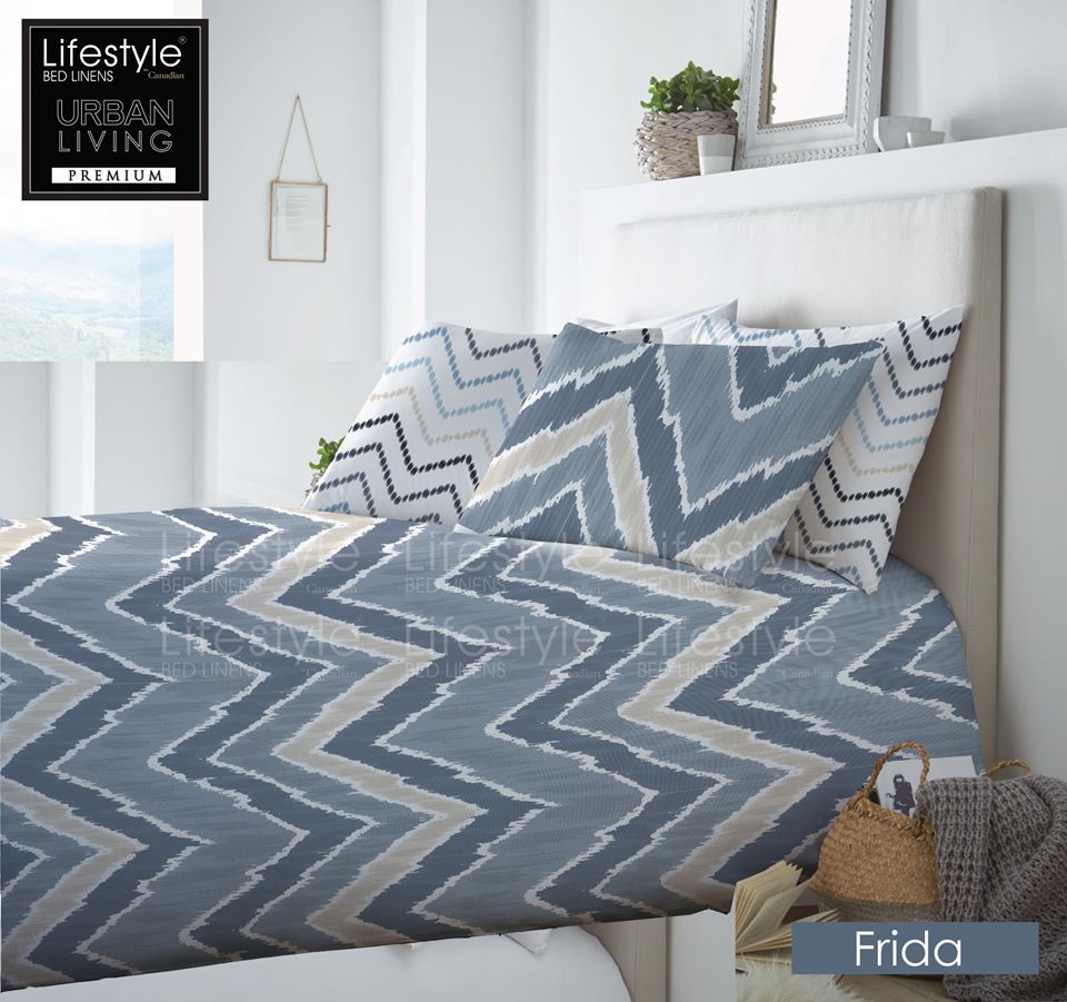 Lifestyle Premium Collection T300 Bedsheet Set / Comforter (Frida)