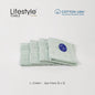 PREMIUM TOWEL I USA 100% Cotton Towel I Lifestyle by Canadian I 4pc. Fingertip 12x20' (1111)