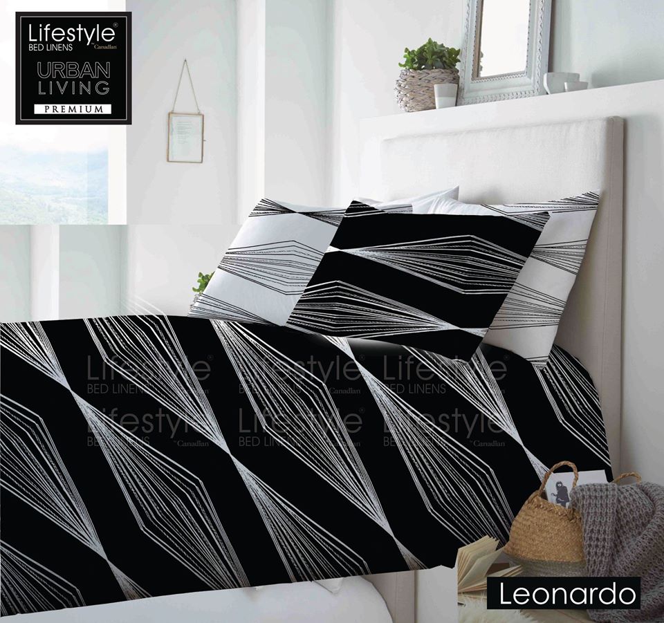 Lifestyle Premium Collection T300 Bedsheet Set / Comforter (Leonardo)