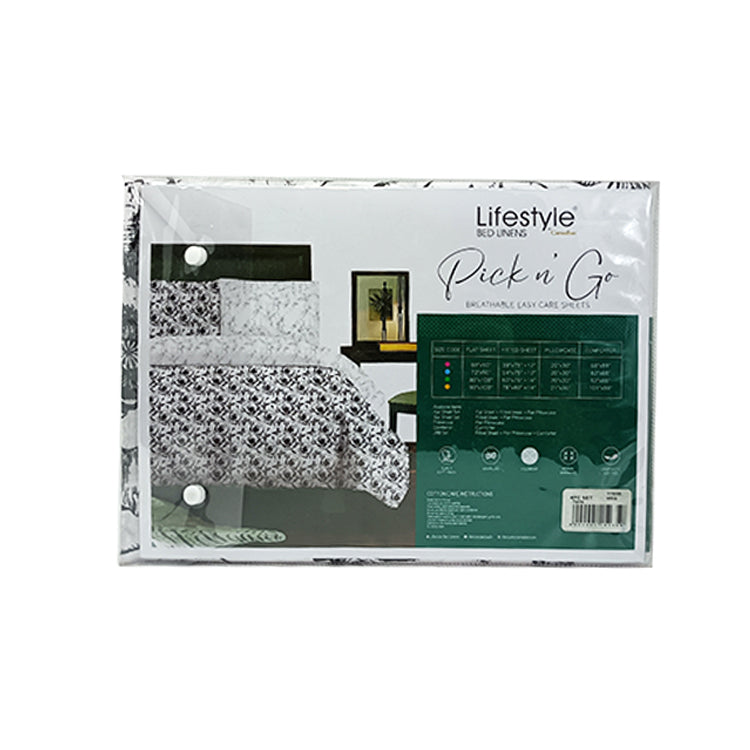 BEDSHEET SET I EASY CARE I Lifestyle Pick n Go -Design: Meg