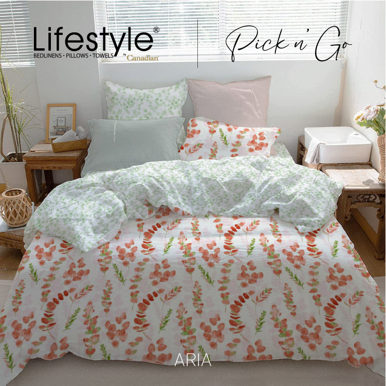 Lifestyle Pick n Go BEDSHEET Easy Care - Aria Lifestyle by Canadian