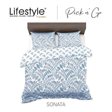 Load image into Gallery viewer, Lifestyle Pick n Go BEDSHEET Easy Care -SONATA
