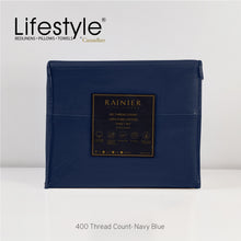 Load image into Gallery viewer, Rainier | 400 Thread Count | 4PC Bed Sheet Set (100% Cotton)
