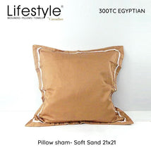 Load image into Gallery viewer, Lifestyle High Sateen Clearance Sale 300TC Pillowsham (case)21x21

