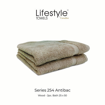 LifestylebyCanadian 254 Antibac Towel (Bath 25x50/Fingertip 12x20/Face 12x12) Lifestyle by Canadian