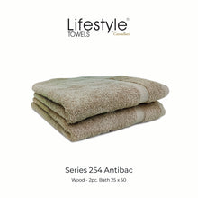 Load image into Gallery viewer, LifestylebyCanadian 254 Antibac Towel (Bath 25x50/Fingertip 12x20/Face 12x12)

