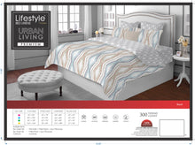 Load image into Gallery viewer, Lifestyle Premium Collection T300 Bedsheet Set / Comforter (Basel)
