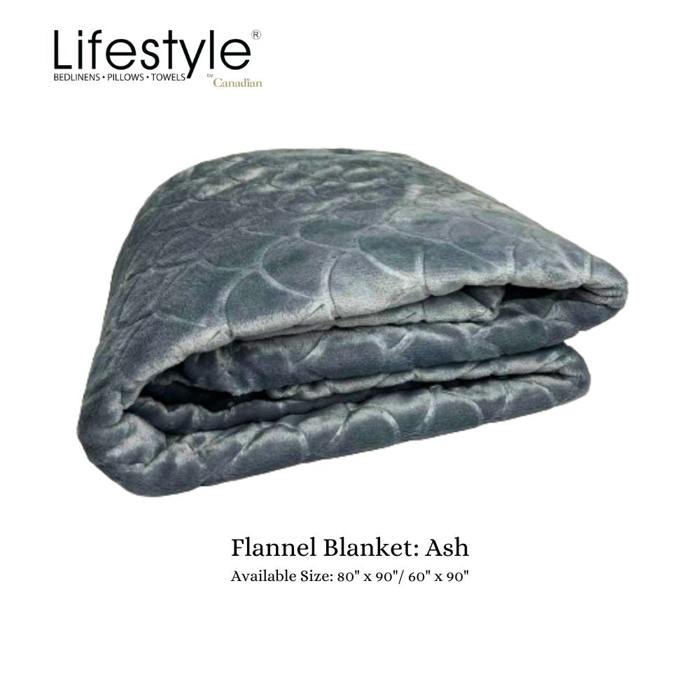 Lifestyle by Canadian Flannel Fleece Blanket Mermaid Lifestyle by Canadian