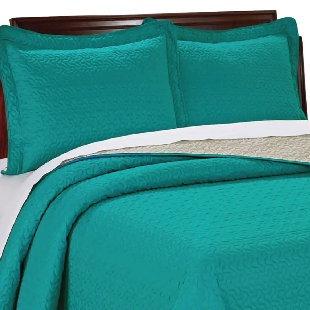 Bedspread [Reversible] Quilted Blanket Bed Cover Lifestyle by Canadian