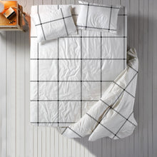 Load image into Gallery viewer, Modern Linen 100% Brushed Microfiber: 3PC.SET(Fittedsheet&amp;2pillowcase)
