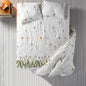 Modern Linen 100% Brushed Microfiber: 3PC.SET(Fittedsheet&2pillowcase) Lifestyle by Canadian