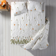 Load image into Gallery viewer, Modern Linen 100% Brushed Microfiber: 3PC.SET(Fittedsheet&amp;2pillowcase)
