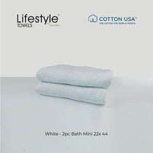 Load image into Gallery viewer, USA COTTON SUPER ABSORBENT TOWEL  2PC. BATH TOWEL SET ( 1111 )
