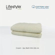 Load image into Gallery viewer, USA COTTON SUPER ABSORBENT TOWEL  2PC. BATH TOWEL SET ( 1111 )
