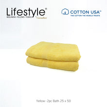 Load image into Gallery viewer, Lifestyle by Canadian 1111 USA TOWEL  2PC. BATH SET

