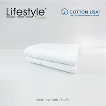 Load image into Gallery viewer, USA COTTON SUPER ABSORBENT TOWEL  2PC. BATH TOWEL SET ( 1111 )
