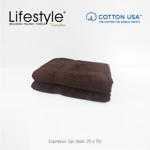 Load image into Gallery viewer, USA COTTON SUPER ABSORBENT TOWEL  2PC. BATH TOWEL SET ( 1111 )
