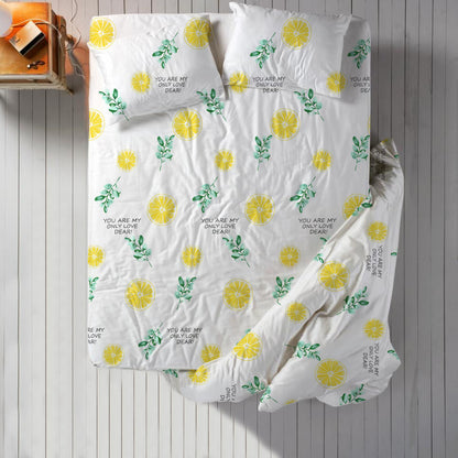 Modern Linen 100% Brushed Microfiber: 3PC.SET(Fittedsheet&2pillowcase) Lifestyle by Canadian