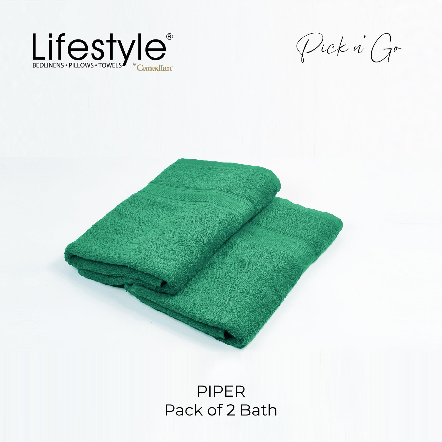 LifestylebyCanadian 88-2 Pick N Go Towel (2PCBath,4PCFigertip,4PCFace) Lifestyle by Canadian