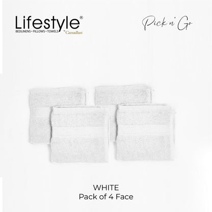LifestylebyCanadian 88-2 Pick N Go Towel (2PCBath,4PCFigertip,4PCFace) Lifestyle by Canadian