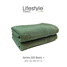 Load image into Gallery viewer, LifestylebyCanadian 225  Towel Quick Dry (2PC-BATH/2PC-HAND/4PC-FACE) 100% Cotton
