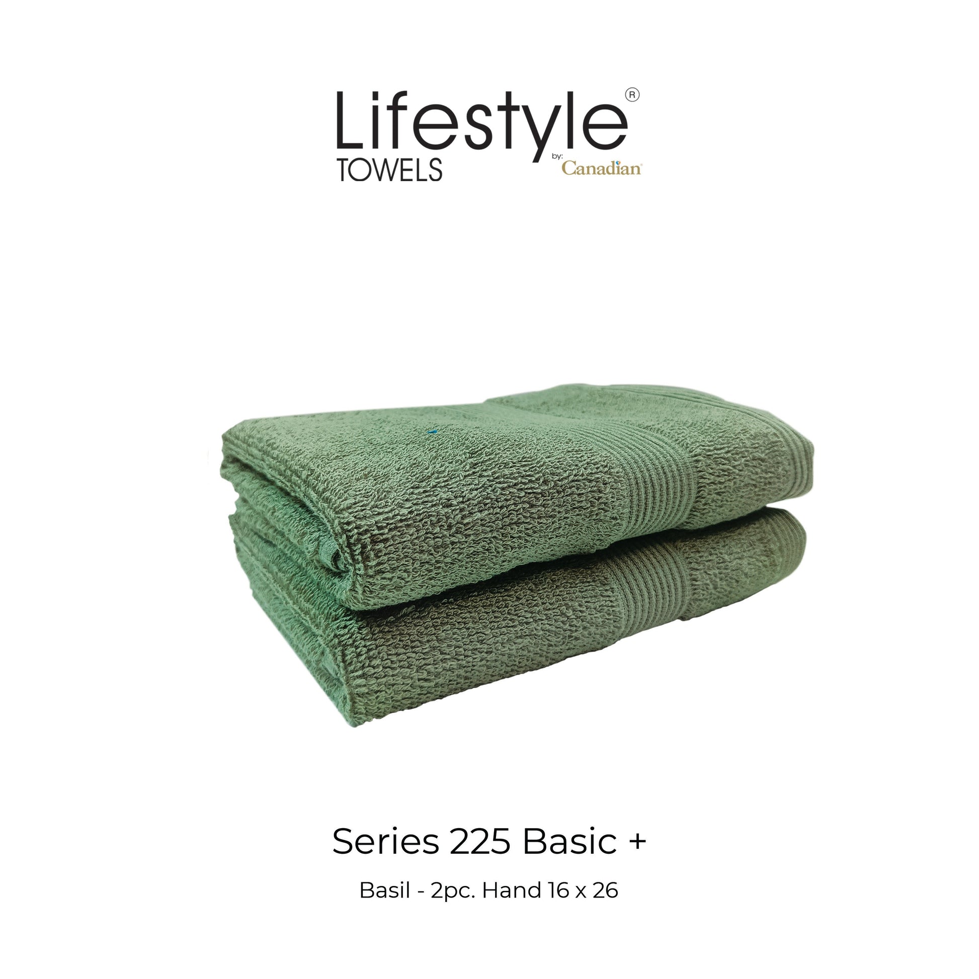 LifestylebyCanadian 225  Towel Quick Dry (2PC-BATH/2PC-HAND/4PC-FACE) 100% Cotton Lifestyle by Canadian