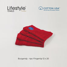 Load image into Gallery viewer, USA COTTON TOWEL  4pc. Face Towel 12&#39;x12&#39; Lifestyle by Canadian 1111
