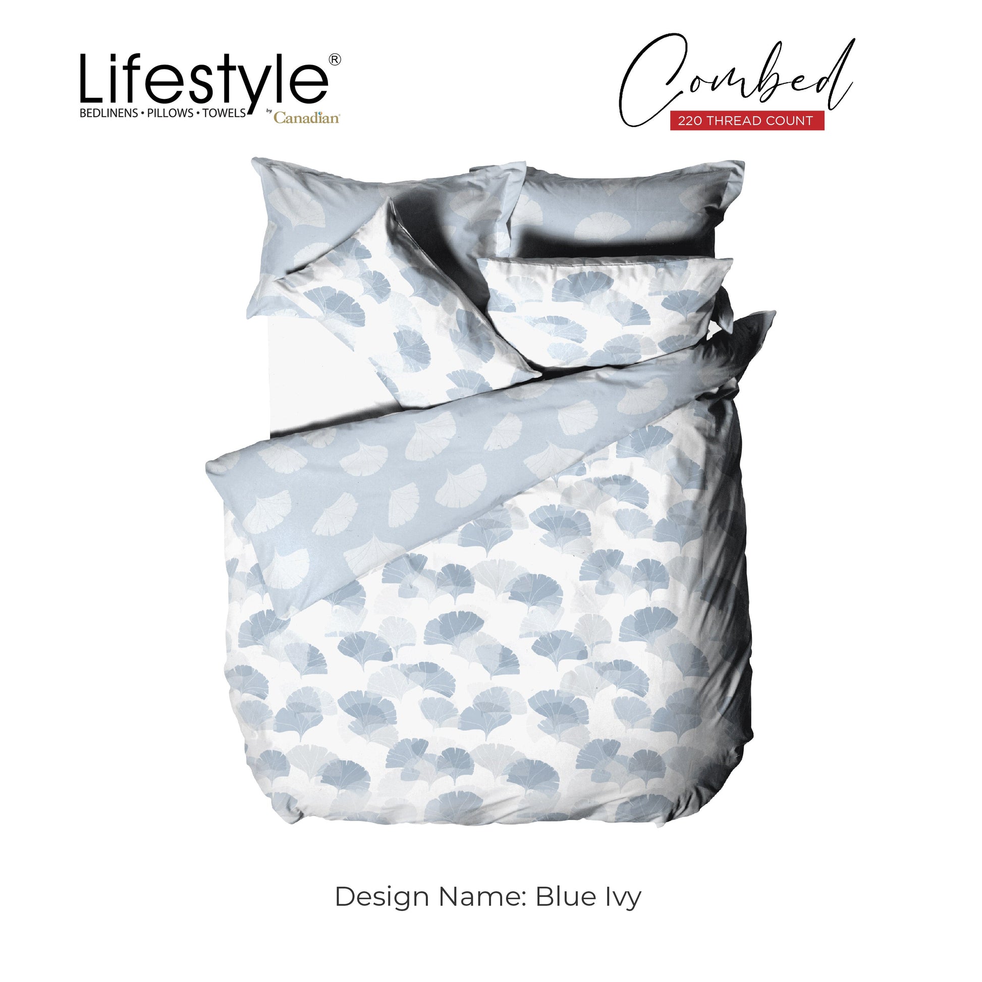 Lifestyle T220 Combed-Design Name: Blue Ivy Lifestyle by Canadian